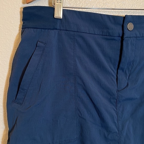 Athleta Navy Blue Cargo Skirt Size 16T - Picture 4 of 15
